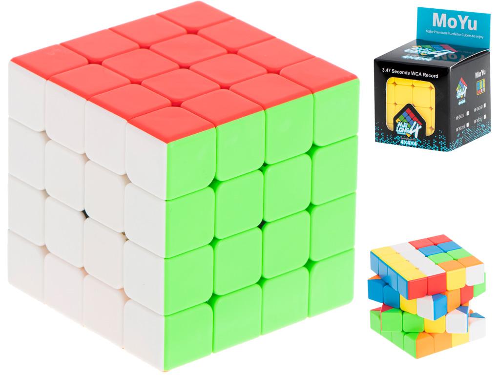 Speedcube 4x4 MoYu farvet terning (6 × 6 × 6 cm)