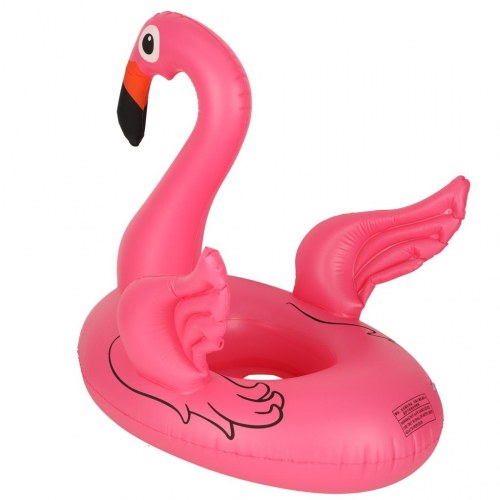 Badering til børn - oppustelig flamingo, pink