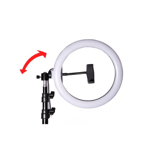 Ring Light LED 60 W med stativ og fjernbetjening