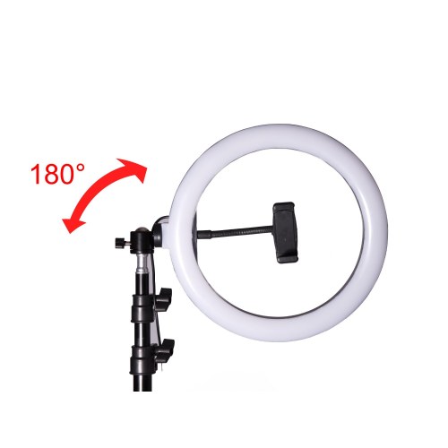 Ring Light LED 60 W med stativ og fjernbetjening