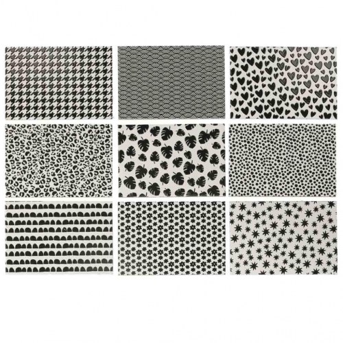 Tegnebræt med teksturer – Maped Creativ Textur’Art Fashion