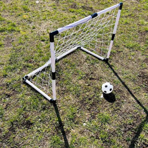 Fodboldmål til børn – sæt med 2 mål 95 × 48 × 70 cm