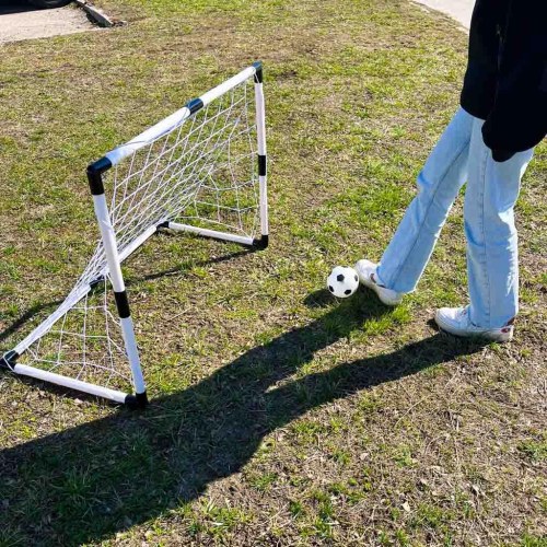 Fodboldmål til børn – sæt med 2 mål 95 × 48 × 70 cm