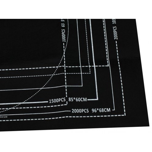 Puslespilsmåtte til 500-2000 brikker - rullebar underlag 118 × 79 cm