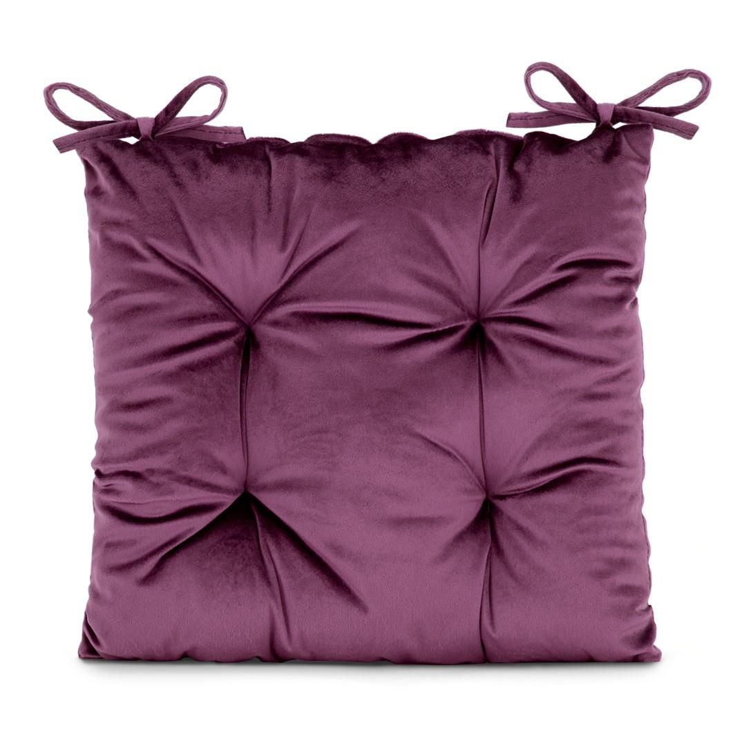 Stolehynde 40×40 cm violet - Aleksa glamour, AmeliaHome