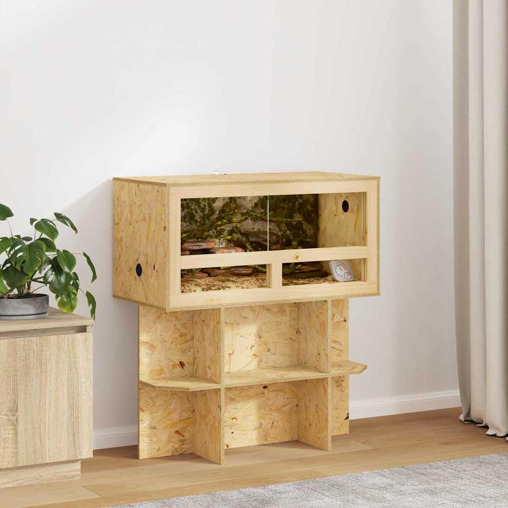 Terrarium Brun 80 x 40 x 90 cm OSB