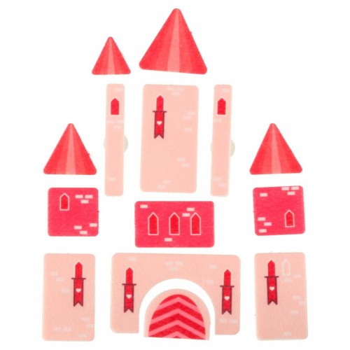 Sanse- og Montessori aktivitetsmappe rygsæk – pink