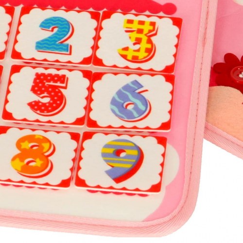 Sanse- og Montessori aktivitetsmappe rygsæk – pink