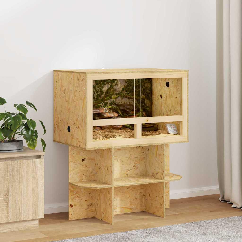 Terrarium Brun 80 x 50 x 100 cm OSB