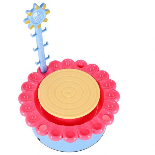 Drejeskive til keramik – kreativt sæt med ler og maling 600 g