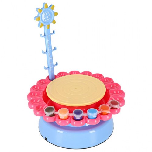 Drejeskive til keramik – kreativt sæt med ler og maling 600 g