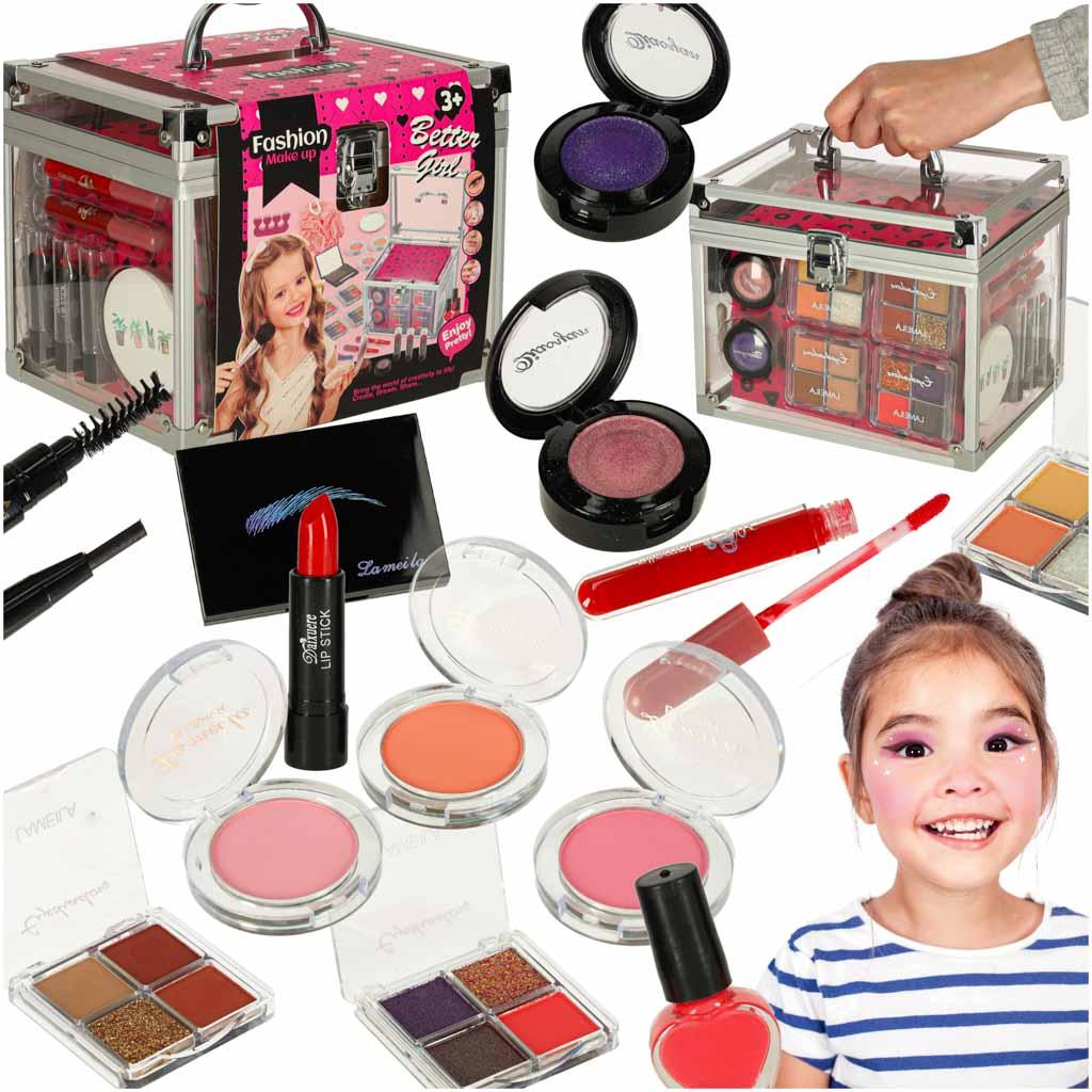 Makeupkuffert til børn XXL - hjemmespa og styling