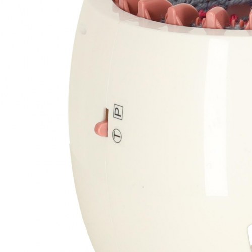 Strikkemaskine 22 nåle med garn – Sentro – hvid