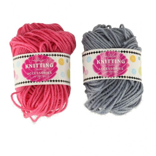 Strikkemaskine 22 nåle med garn – Sentro – hvid