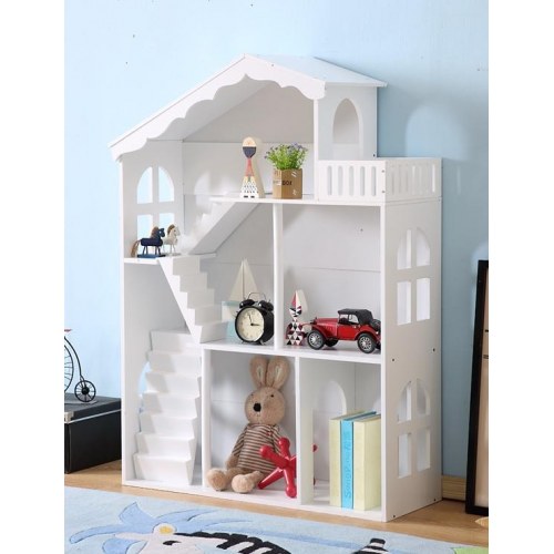 Dukkehus bogreol 2‑i‑1 LULILO CALLA XXL – 116 cm