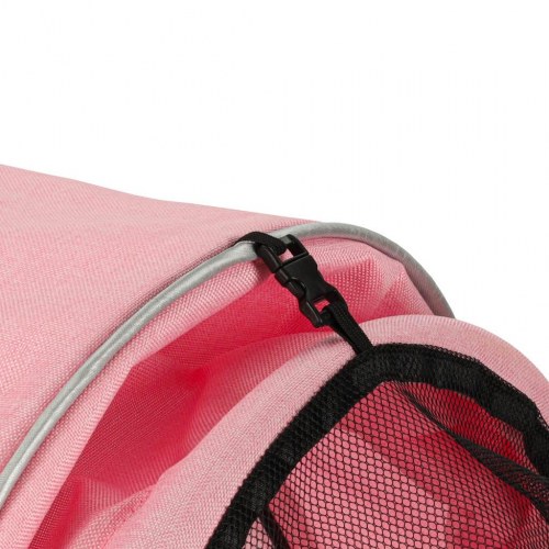 Trehjulet cykel 3-i-1 med styrebøjle og 360° drejesæde – pink