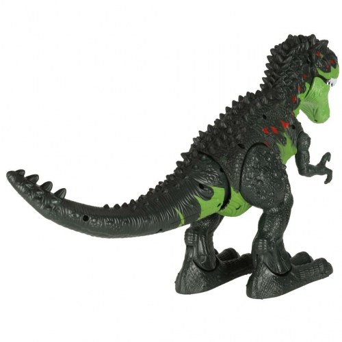 Fjernstyret legetøj: Elektronisk T‑Rex dinosaur – grøn med lys og brøl