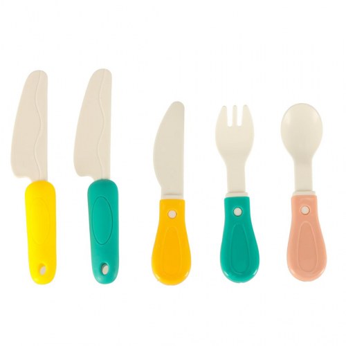 Legetøjskøkken – grøntsags- og madskæresæt, 26 dele