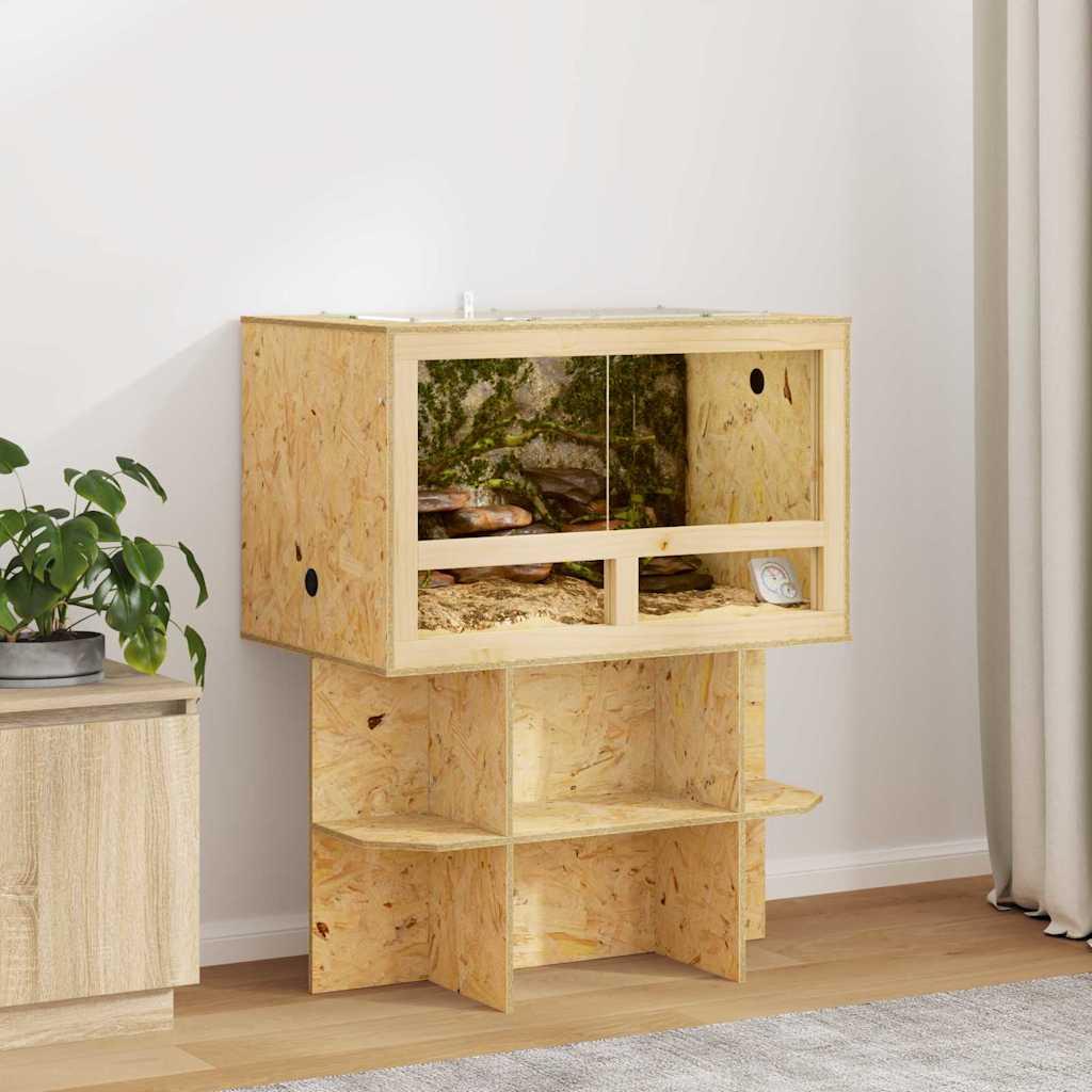 Terrarium Brun 50 x 80 x 50 cm OSB