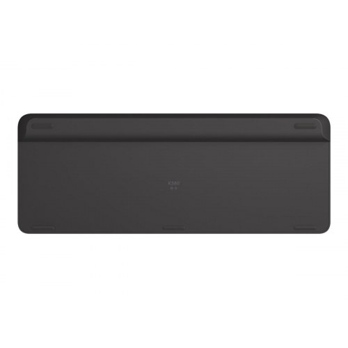 Tastatur trådløst - Logitech Slim Multi‑Device K580, Pan Nordic, grafit