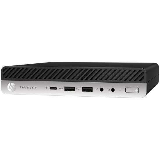 HP Prodesk 600 G4 Mini Core i5 I5-8500T 8GB 256GB Intel HD Graphics 630 Windows 11 Pro Grade A
