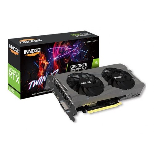 Grafikkort Inno3D GeForce RTX 3050 V2 Twin X2 6 GB GDDR6