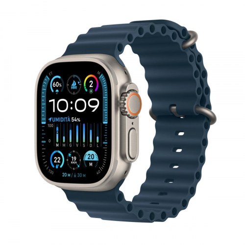 Apple Watch Ultra 2 49 mm - Blå Ocean Band smartwatch 1,9"