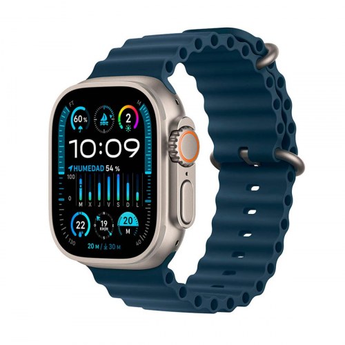 Apple Watch Ultra 2 49 mm - Blå Ocean Band smartwatch 1,9"