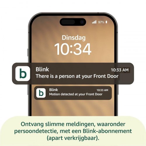 Video dørklokke kamera Amazon Blink