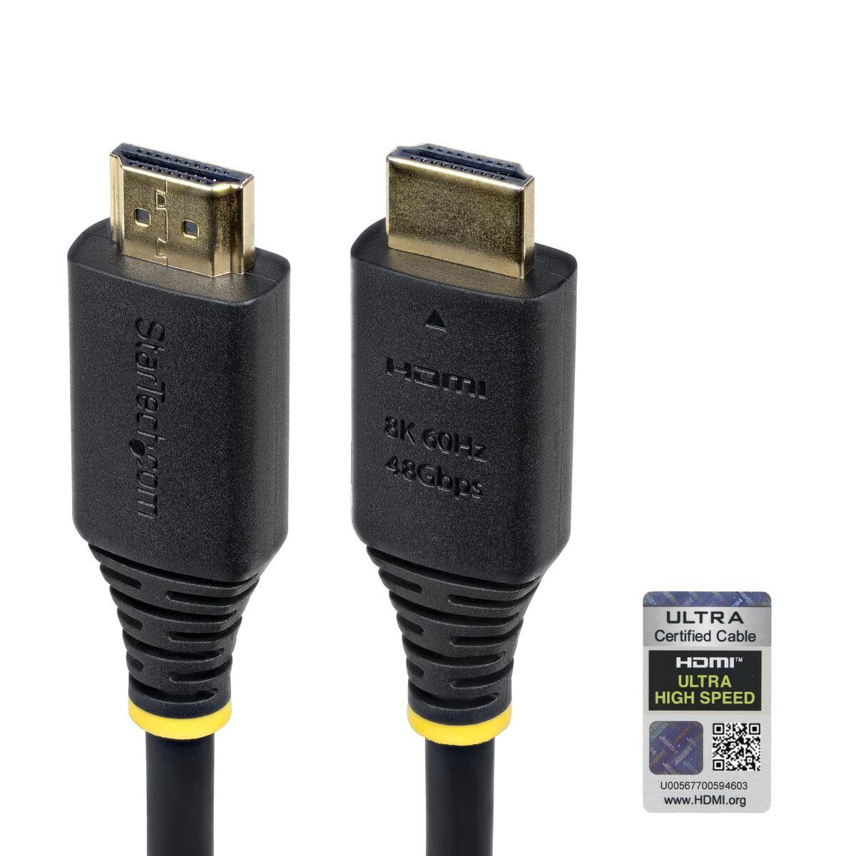 HDMI-kabel Startech Ultra High Speed 8K 60 Hz - 50 cm (sort) billede