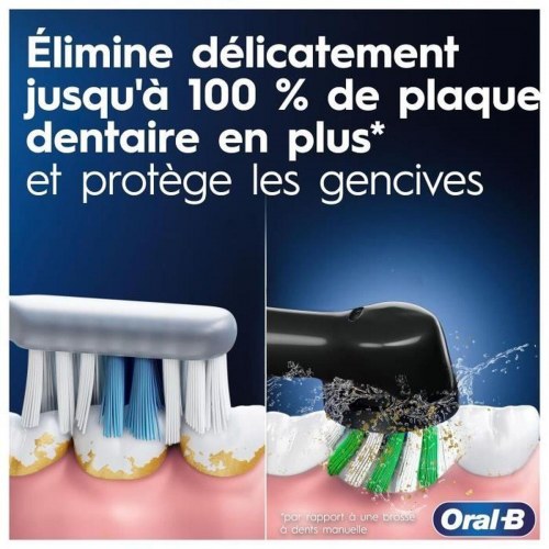 Oral-B Pro 3 3900 elektrisk tandbørste - Sort Duo (2 enheder)