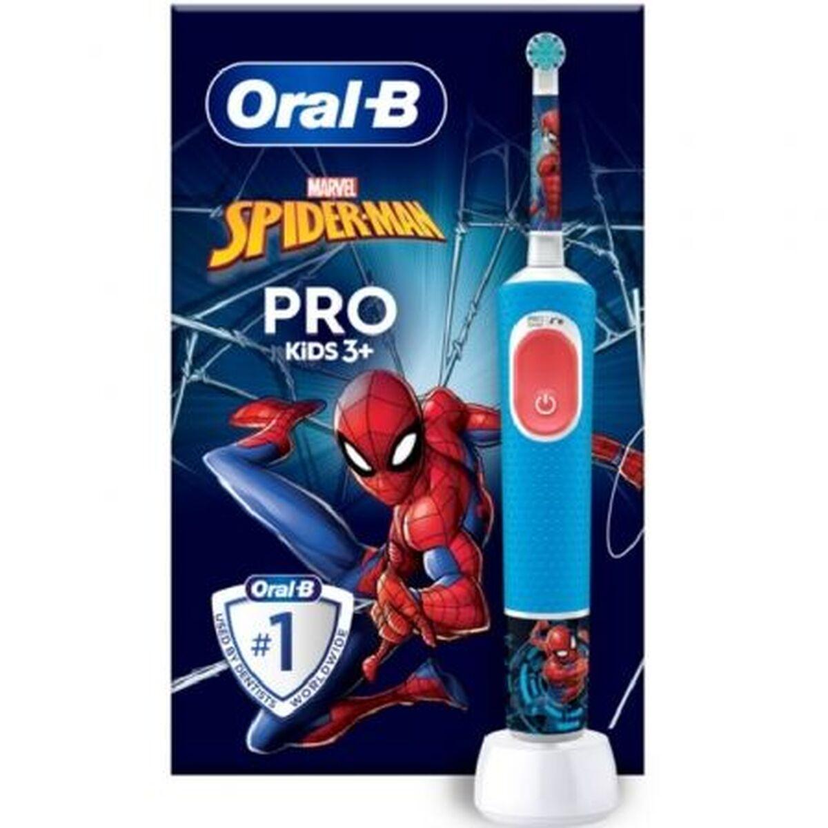 Elektrisk tandbørste Oral-B til børn - hvid/sort