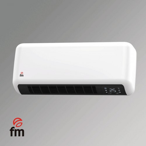 Elradiator Grupo FM TS-20 - hvid, 2.000 W med termostat og timer