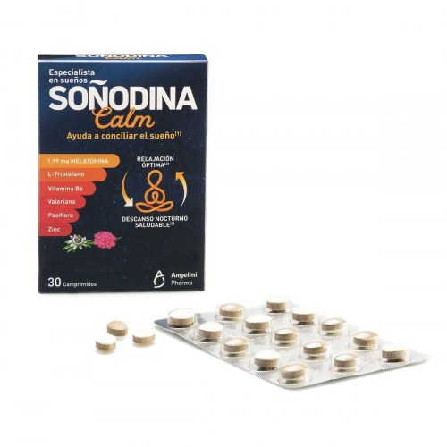 Søvntilskud melatonin Natura Essenziale Soñodina Calm - 30 tabletter