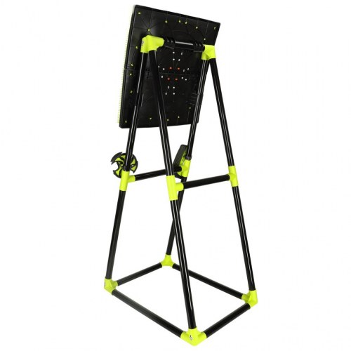 Kastemål med silikoneøkser til børn – dartskive på stativ