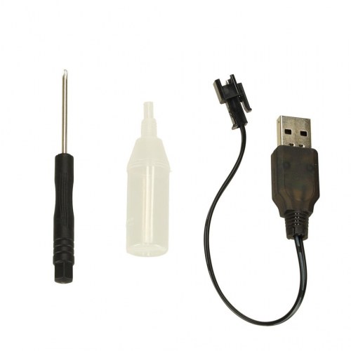 Fjernstyret bil 8 hjul med lys, lyd og håndstyring (sort/blå)