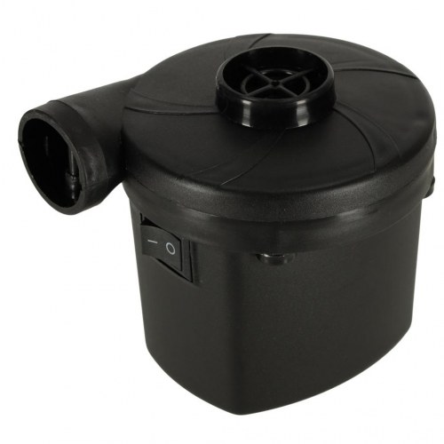 Luftmadras pumpe 12V/240V med 3 dyser – elektrisk rejsepumpe