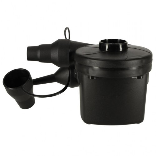 Luftmadras pumpe 12V/240V med 3 dyser – elektrisk rejsepumpe