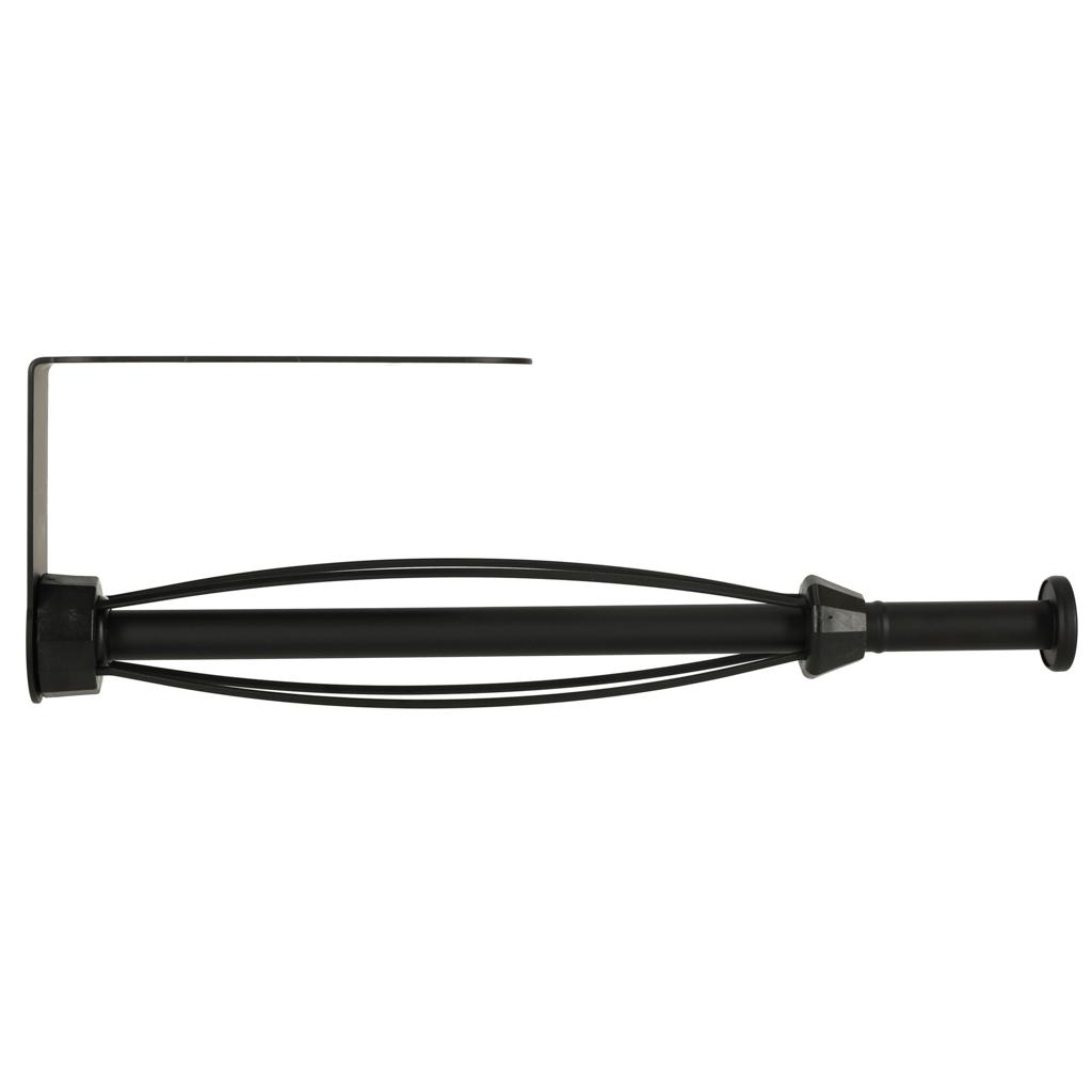 Køkkenrulleholder til væg/skat - metal, 31 cm