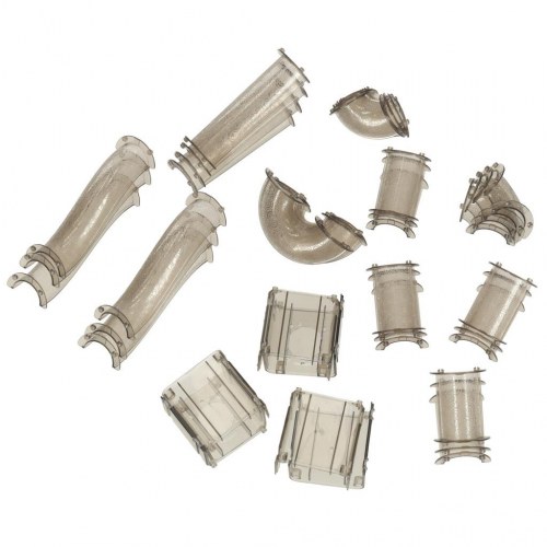 Magnetiske byggeklodser kuglebane med lyd og musik – 118 dele