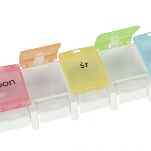 Pilleæske uge – medicinorganizer med 7 rum