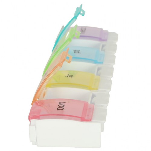 Pilleæske uge – medicinorganizer med 7 rum