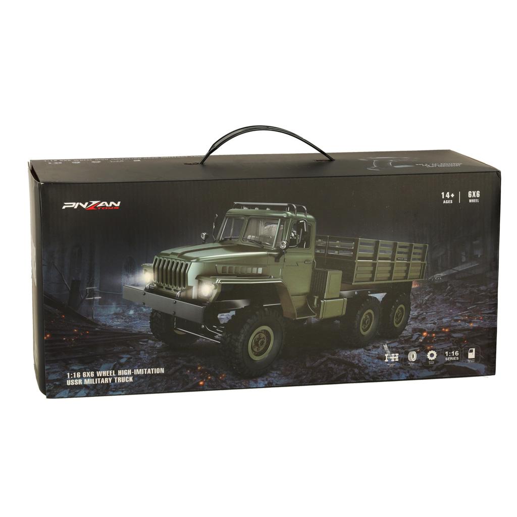 Fjernstyret offroad lastbil 4WD militær 1:16 RTR