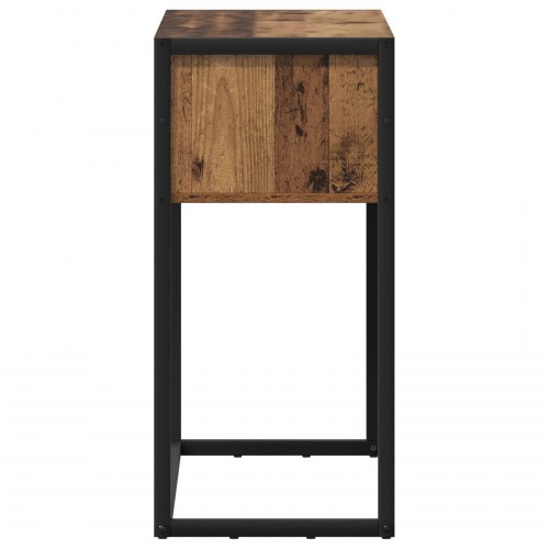 Endebord Gammelt træ 100 x 36 x 75 cm Konstrueret træ