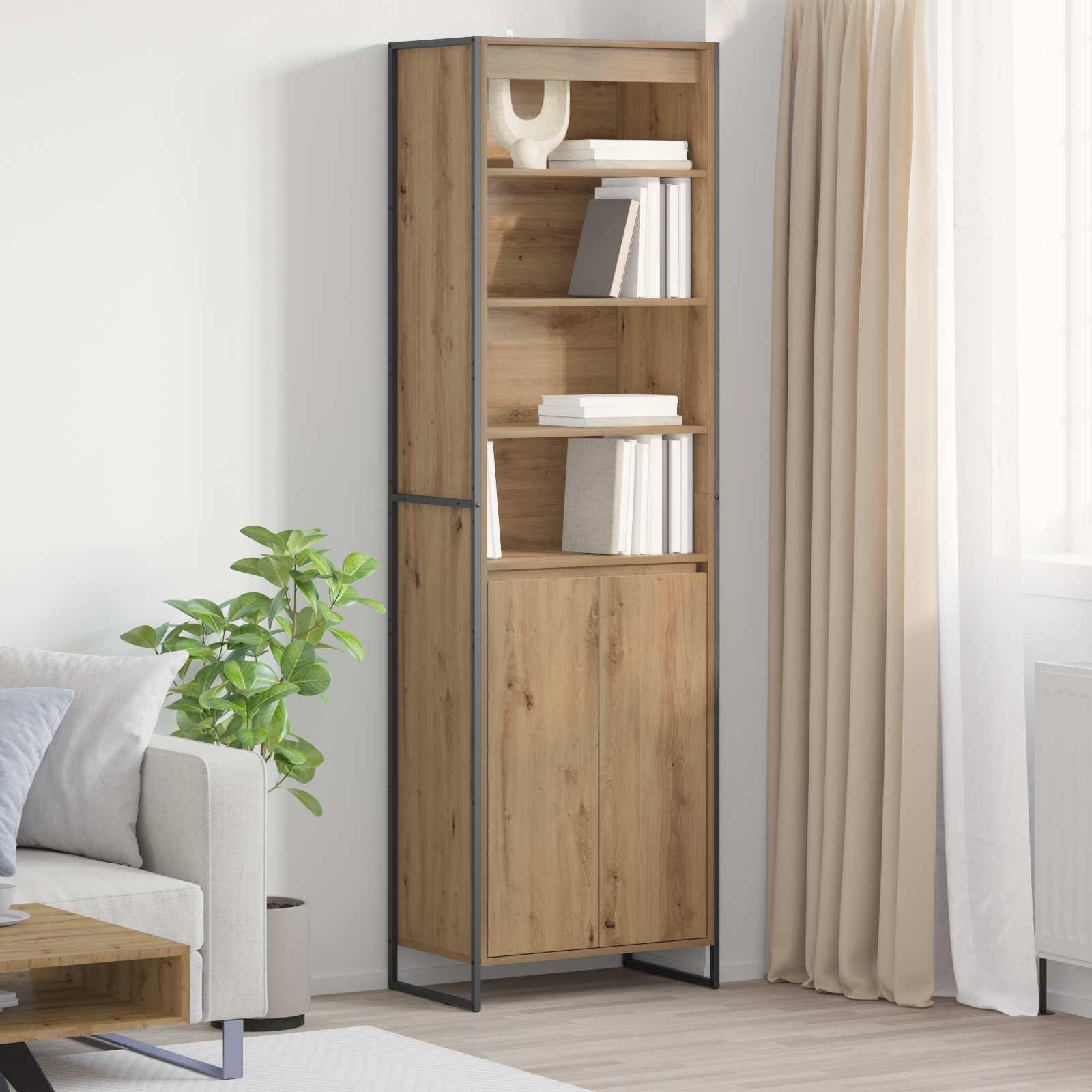 Høje Skabe 2 stk Artisan eg 60 x 36 x 300 cm Konstrueret træ