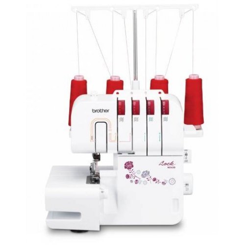 Overlocker symaskine Brother M343D - elektrisk, hvid