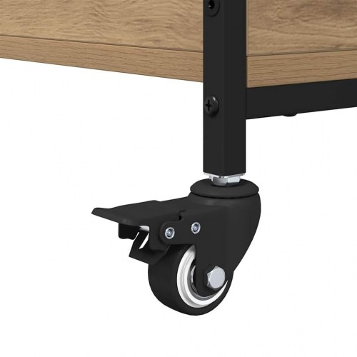 Sofabord Artisan Egetræ 91 x 55 x 32 cm Konstrueret træ