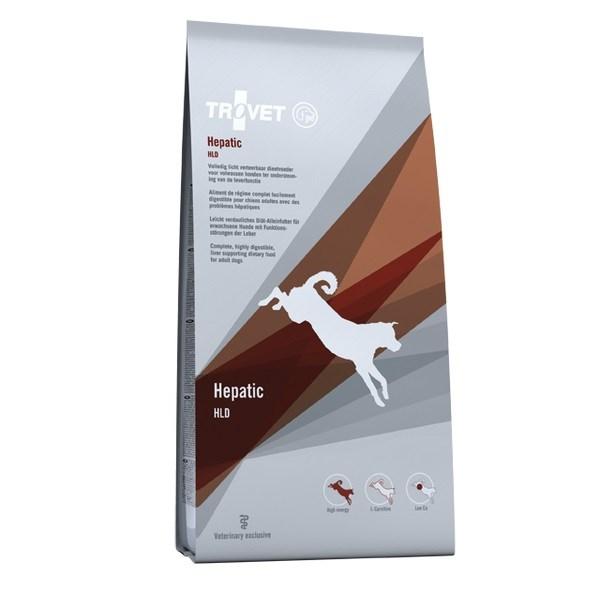 Hundefoder tørfoder TROVET Hepatic HLD med kylling – 12,5 kg