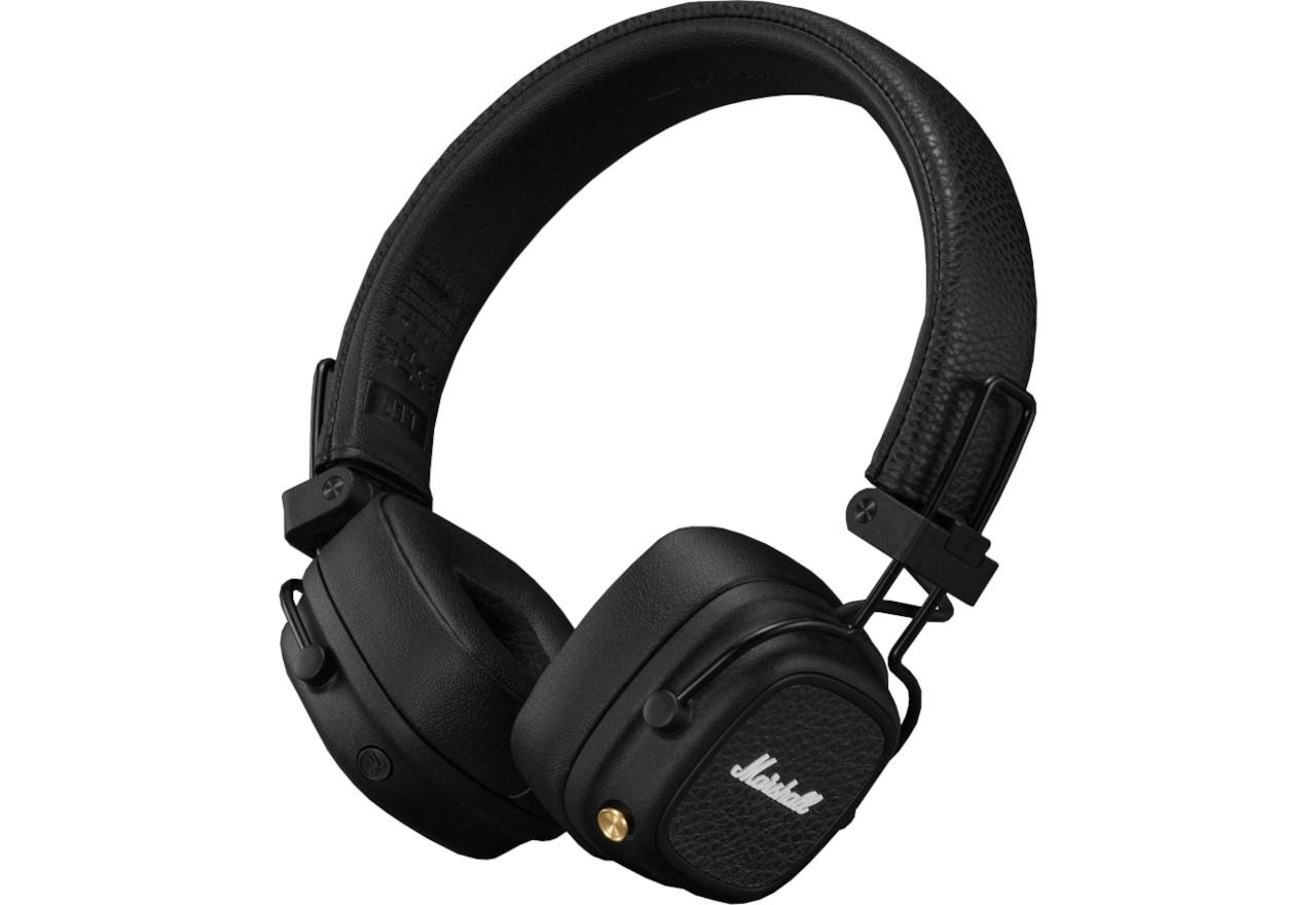 Bluetooth-hovedtelefoner Marshall Major V - sort billede