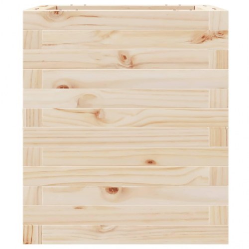 Plantekasse 40 x 40 x 46 cm i massivt fyrretræ